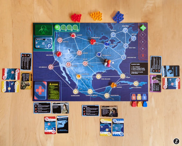 Pandemic Hot Zone - North America