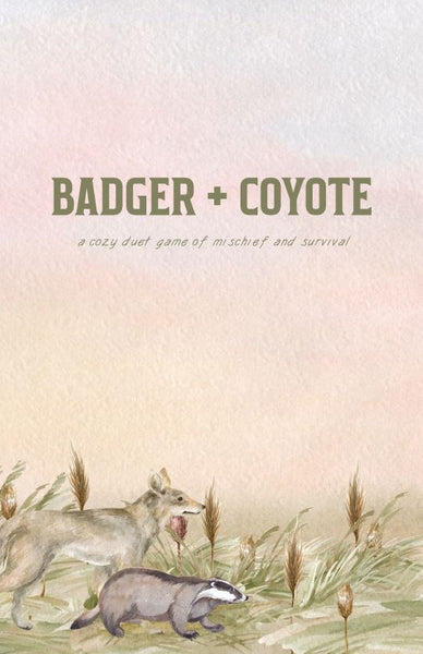 Badger + Coyote Pandion Games