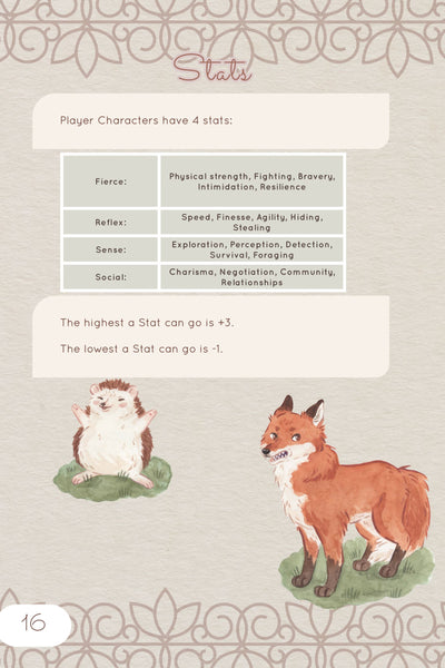 Briar & Bramble RPG Freddie Taylor-Bell