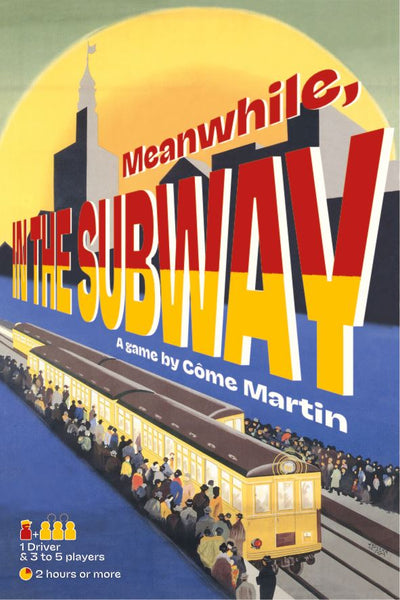 Meanwhile, in the subway RPG Côme Martin
