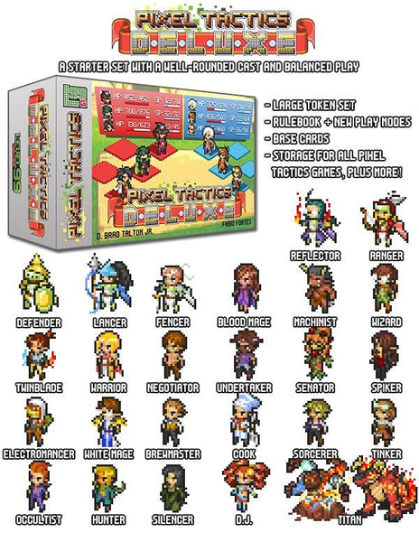 Pixel Tactics Deluxe Board Game Level 99 Games 