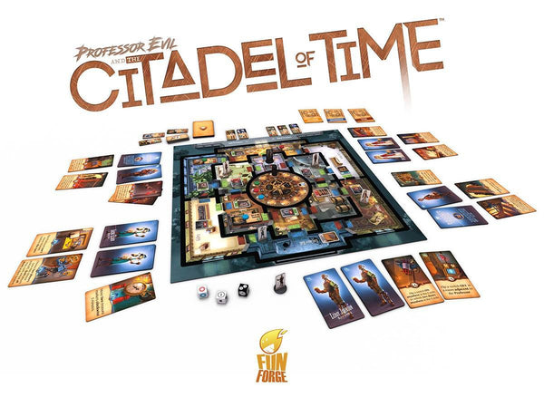 Professor Evil and The Citadel of Time Board Game Funforge 