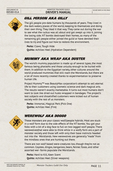 Monster Truckers: Long Haul Into The Worstlands