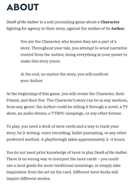 Death of the Author