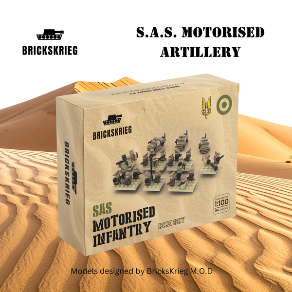 Brickskrieg: British S.A.S. Motorised Infantry