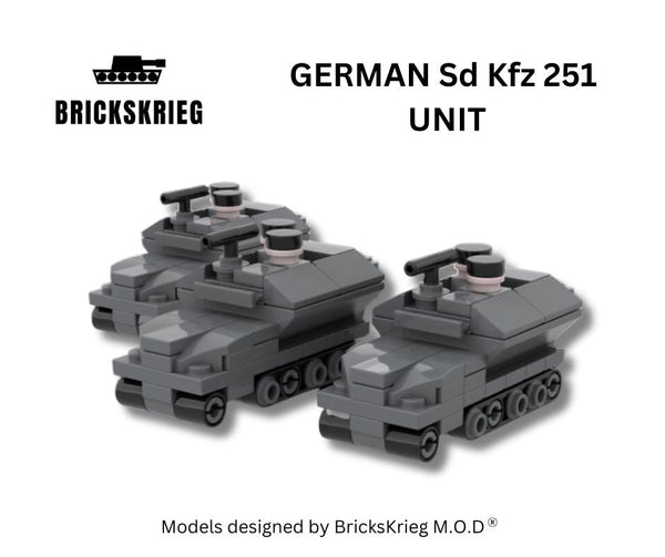Brickskrieg: German Motorised Infantry Box Set