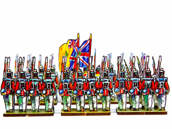 Napoleonic Age - PD › British Infantry Centre Companies, yellow facing