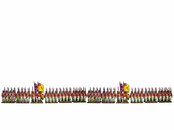 Napoleonic Age - PD › British Infantry Centre Companies, yellow facing