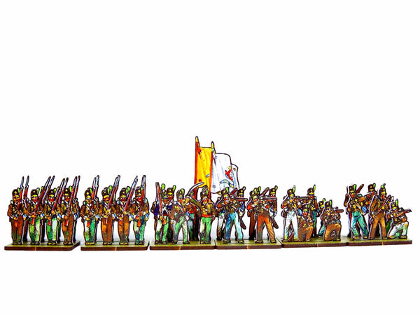 Napoleonic Age - PD › Portuguese Cacadores Light Infantry