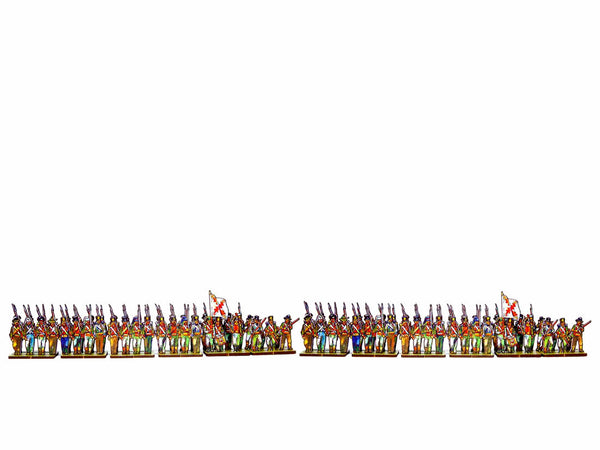 Napoleonic Age - PD › Spanish Line Infantry - brown coats