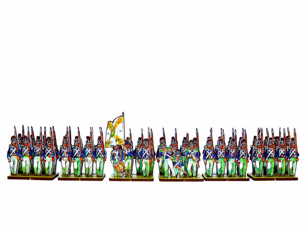 Confederation of the Rhine › Baden Centre Companies, 4th Regiment