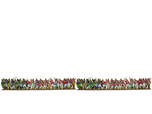 Napoleonic Age - PD › British Light Infantry in skirmish order