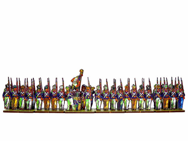 Napoleonic Age - PD › French Light Infantry Centre Companies