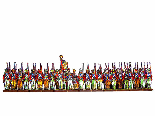 Napoleonic Age - PD › Swiss regiment centre companies (French)