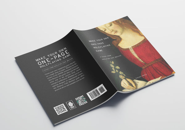 Make Your Own One-Page Roleplaying Game