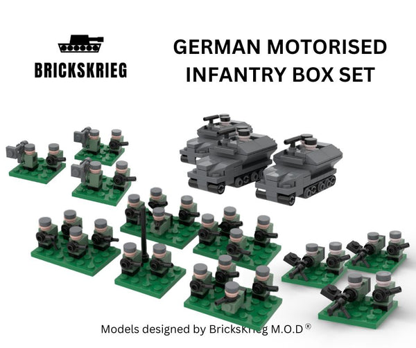 Brickskrieg: German Motorised Infantry Box Set