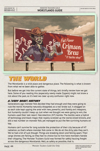 Monster Truckers: Long Haul Into The Worstlands