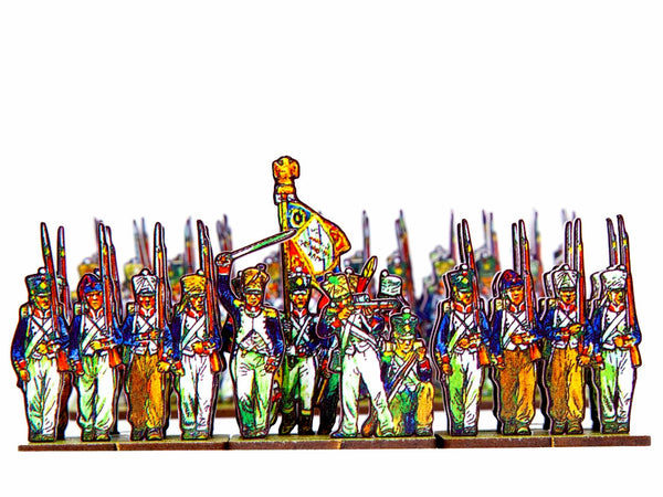 Napoleonic Age - PD › French Line Infantry Centre Companies