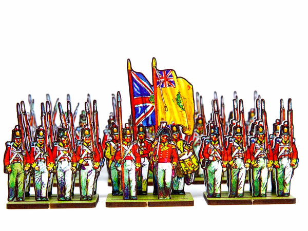 Napoleonic Age - PD › British Infantry Centre Companies, yellow facing