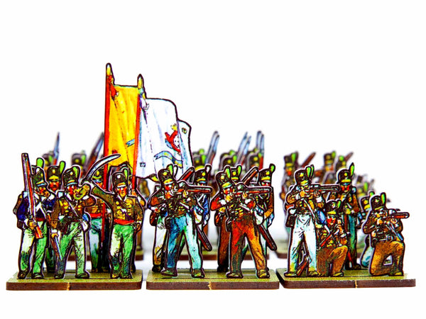 Napoleonic Age - PD › Portuguese Cacadores Light Infantry
