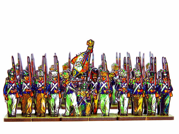 Napoleonic Age - PD › French Light Infantry Centre Companies