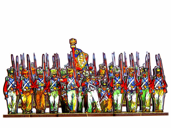 Napoleonic Age - PD › Swiss regiment centre companies (French)