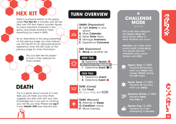 MIRU I: An Analog Adventure Game