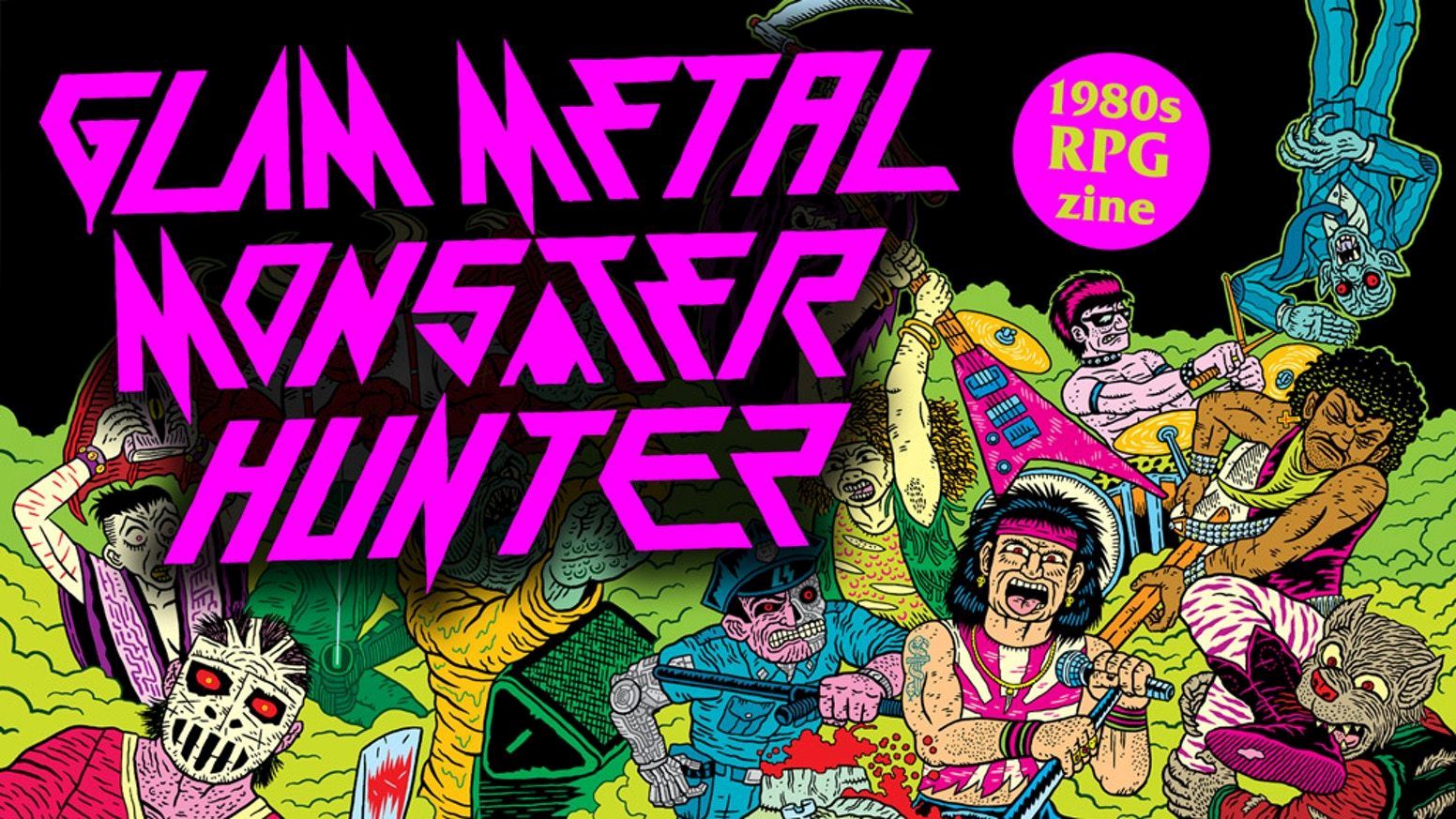 Glam Metal Monster Hunter RPG TPK Publishing 