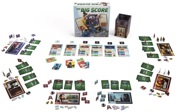 The Big Score Board Game Van Ryder Games 