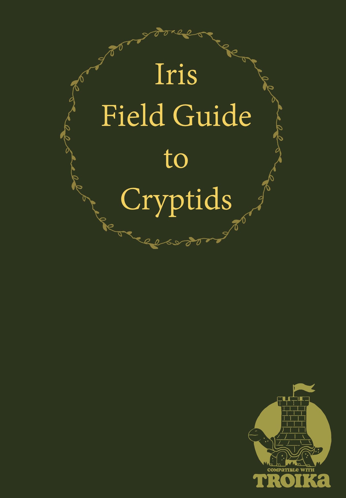 Iris Field Guide to Cryptids RPG Sword and Toad 